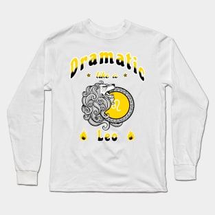 Zodiac attributes: Leo white Long Sleeve T-Shirt